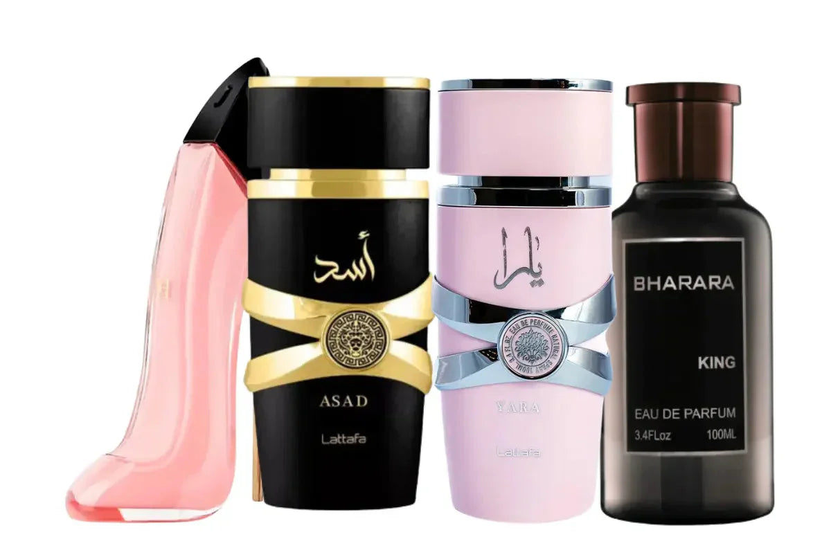 Set od 4 parfema | Asad, Yara, King, Good Girl Blush